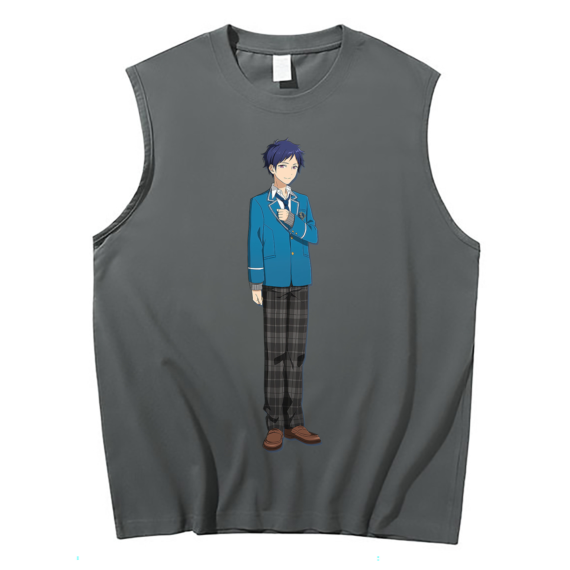（画像用） あんさんぶるスターズ! Ensemble Stars コットン100％タンクトップ（フロントプリント）